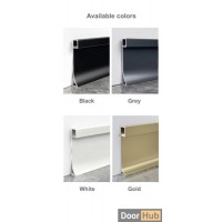 8cm Surface-Mounted LED Skirting | FLL-A-9-A8 Visible Light Strip Baseboard | DoorHub UAE